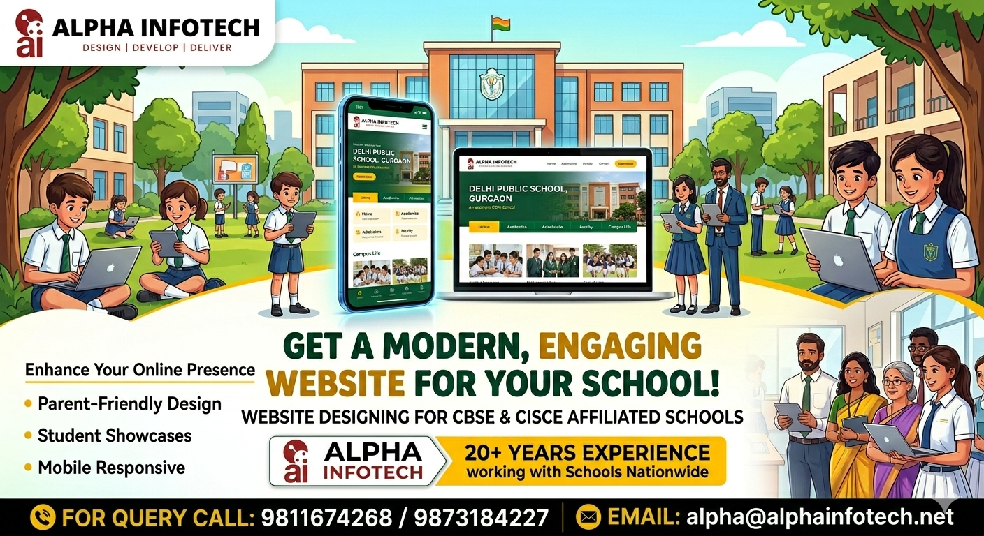 School Website Development Company in India